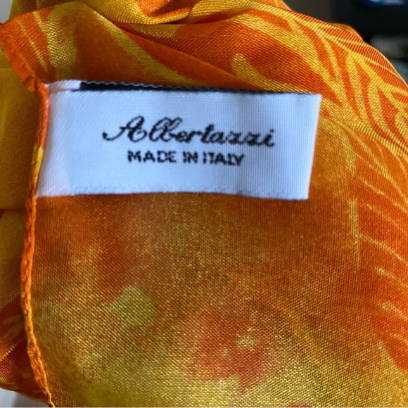 Albertarri Italian Silk Scarf - Picture 10 of 11